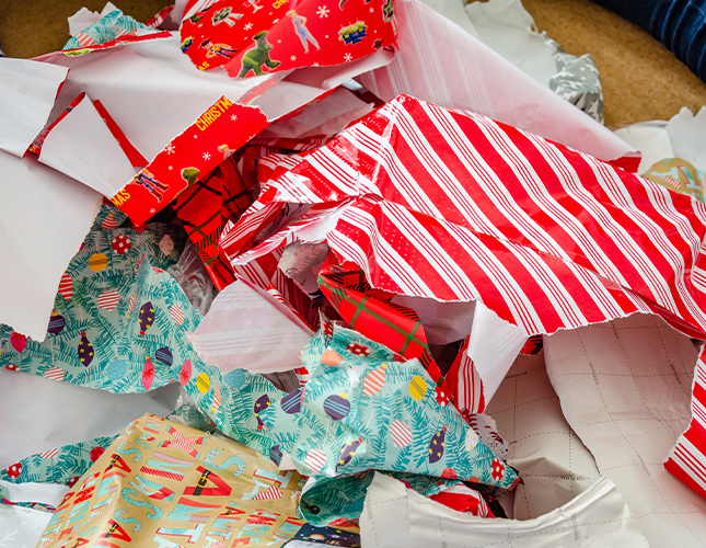 Christmas decorations: is it in the blue bin or not?