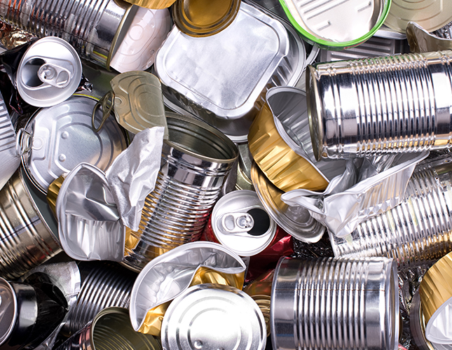 What happens to recycled metals?